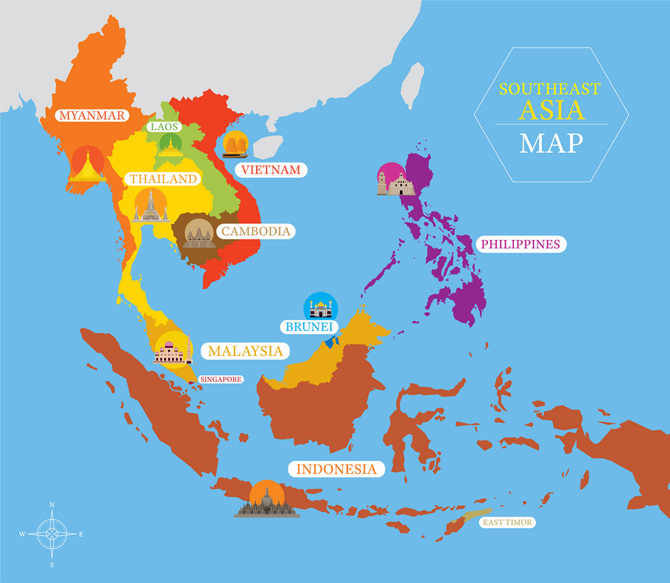 Bản đồ hành chính nước Myanmar khổ lớn phóng to 2022