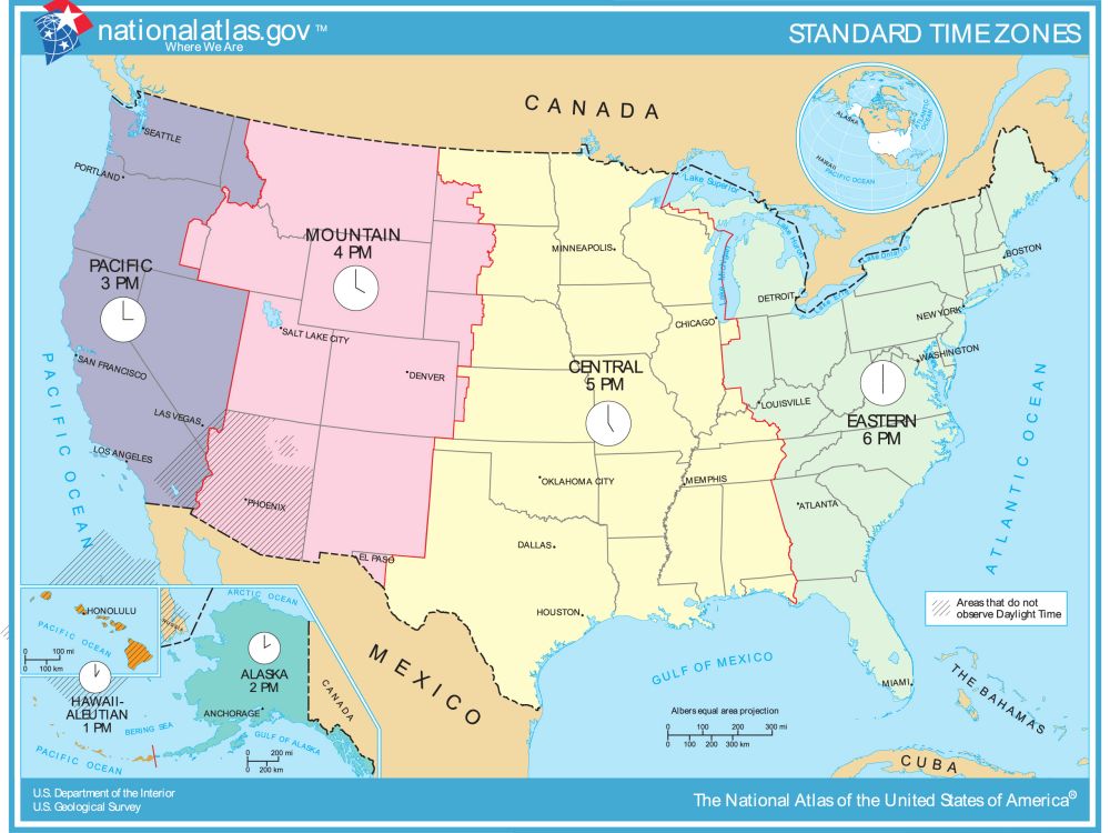 Bản đồ hành chính Nước Mỹ Khổ lớn phóng to năm 2023