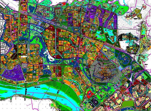 Bản đồ quy hoạch sử dụng đất huyện Đông Anh đến năm 2030