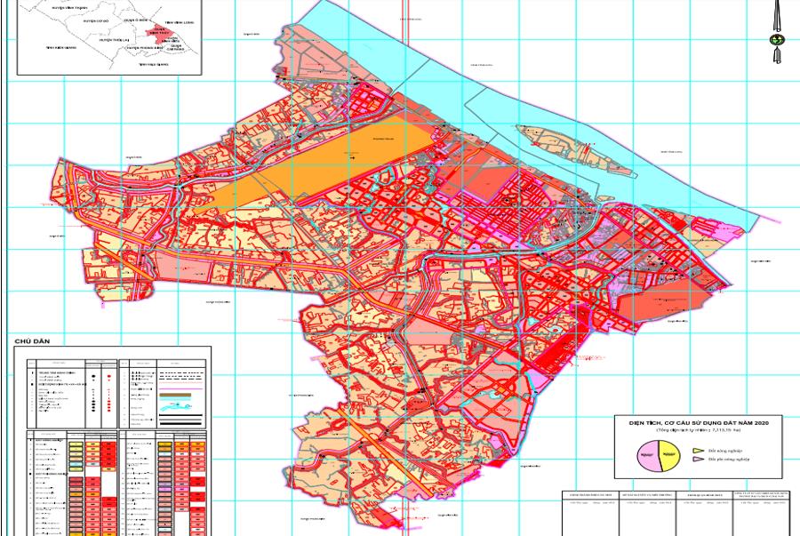 Bản đồ quy hoạch sử dụng đất Quận Bình Thủy đến năm 2030