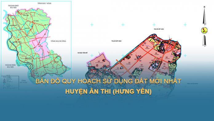 Bản đồ quy hoạch sử dụng đất Huyện Ân Thi, tỉnh Hưng Yên đến năm 2030