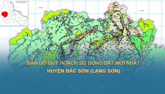 Bản đồ quy hoạch sử dụng đất Huyện Bắc Sơn (Lạng Sơn) mới nhất