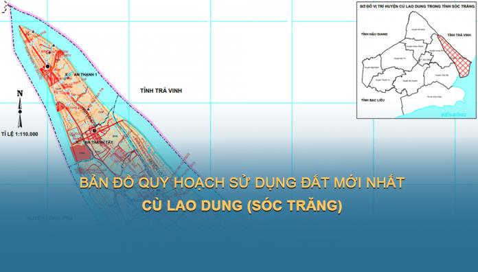 Bản đồ quy hoạch sử dụng đất Huyện Cù Lao Dung, Tỉnh Sóc Trăng mới nhất