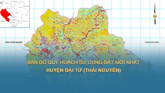 Bản đồ quy hoạch sử dụng đất Huyện Đại Từ tại Thái Nguyên đến 2030