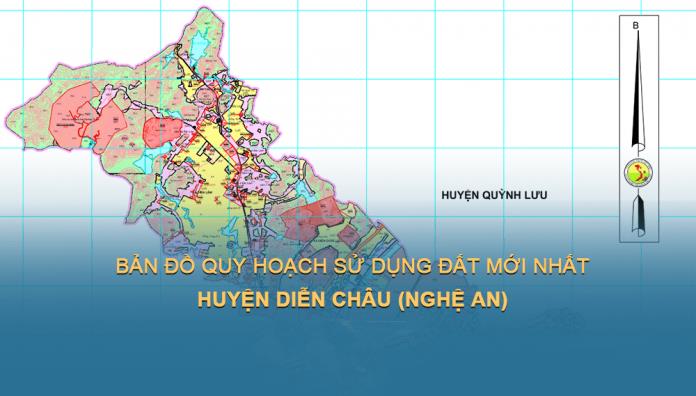 Bản đồ quy hoạch sử dụng đất Huyện Diễn Châu đến năm 2030