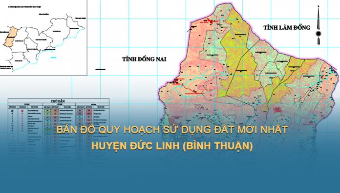 Bản đồ quy hoạch sử dụng đất Huyện Đức Linh đến 2030