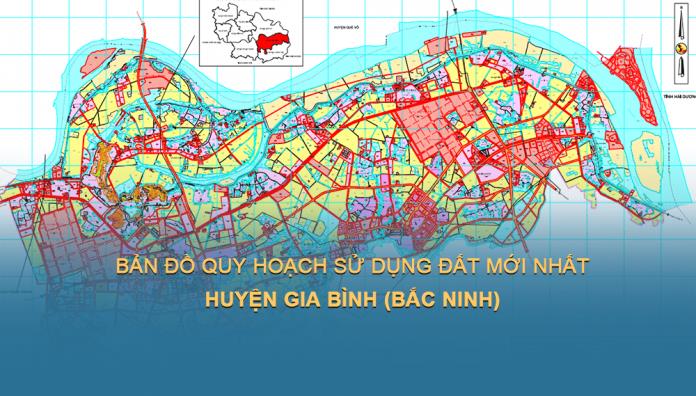 Bản đồ quy hoạch sử dụng đất Huyện Gia Bình (Bắc Ninh) mới nhất