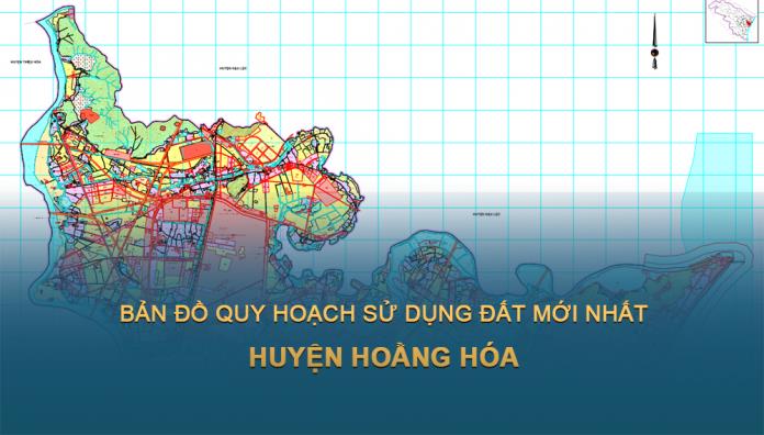 Bản đồ quy hoạch sử dụng đất Huyện Hoằng Hoá (Thanh Hóa) đến 2030