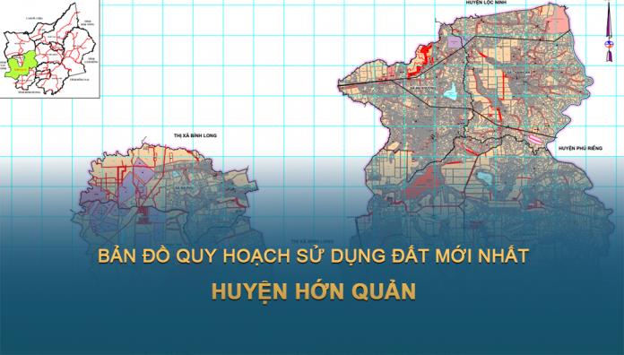 Bản đồ quy hoạch sử dụng đất Huyện Hớn Quản (Bình Phước) đến 2030