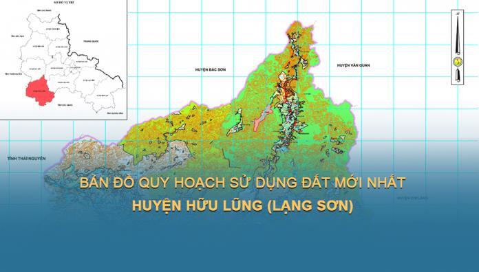 Bản đồ quy hoạch sử dụng đất Huyện Hữu Lũng đến năm 2030