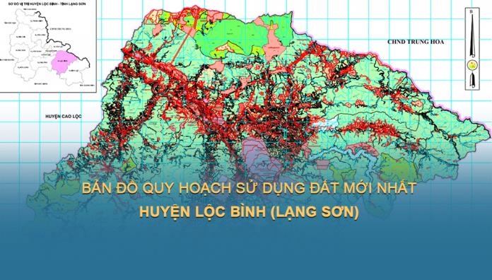 Bản đồ quy hoạch sử dụng đất Huyện Lộc Bình đến năm 2030