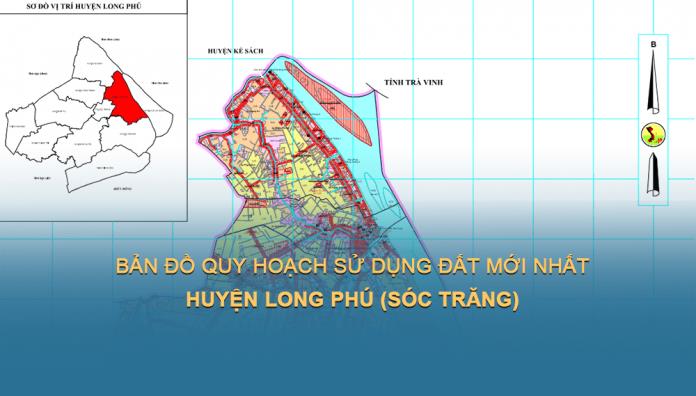 Bản đồ quy hoạch sử dụng đất Huyện Long Phú (Sóc Trăng) đến 2030