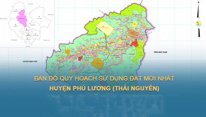 Bản đồ quy hoạch sử dụng đất Huyện Phú Lương đến năm 2030