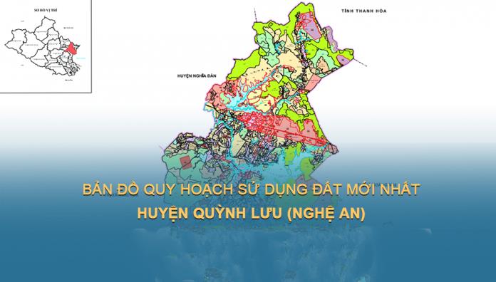 Bản đồ quy hoạch sử dụng đất Huyện Quỳnh Lưu đến năm 2030