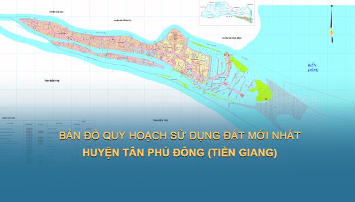 Bản đồ quy hoạch sử dụng đất Huyện Tân Phú Đông đến năm 2030