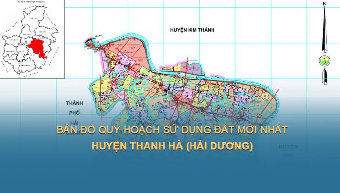 Bản đồ quy hoạch sử dụng đất Huyện Thanh Hà (Hải Dương) đến 2030