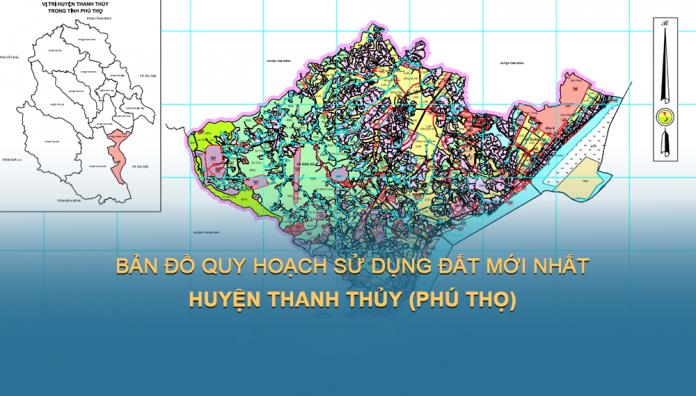 Bản đồ quy hoạch sử dụng đất Huyện Thanh Thuỷ tại Phú Thọ đến 2030