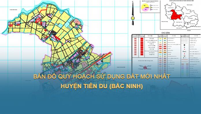 Bản đồ quy hoạch sử dụng đất Huyện Tiên Du (Bắc Ninh) đến 2030