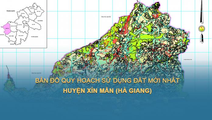 Bản đồ quy hoạch sử dụng đất Huyện Xín Mần đến năm 2030