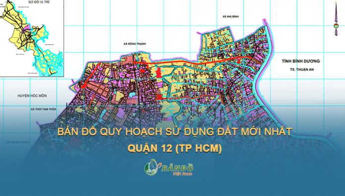 Bản đồ quy hoạch sử dụng đất Quận 12 năm 2022 mới nhất