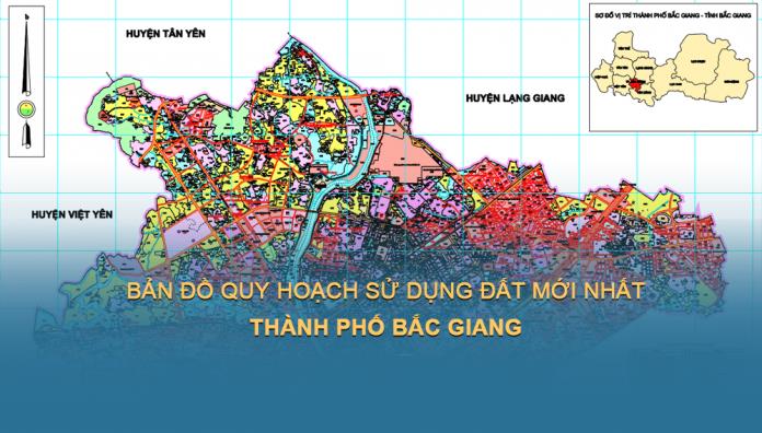 Bản đồ quy hoạch sử dụng đất Thành phố Bắc Giang 2022