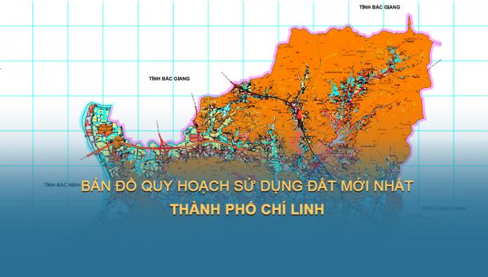 Bản đồ quy hoạch sử dụng đất Thành phố Chí Linh đến 2030 mới nhất