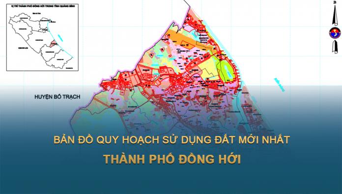 Bản đồ quy hoạch sử dụng đất TP Đồng Hới đến năm 2030