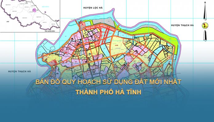 Bản đồ quy hoạch sử dụng đất Thành phố Hà Tĩnh đến năm 2030