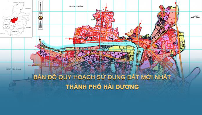 Bản đồ quy hoạch sử dụng đất Thành phố Hải Dương đến năm 2030