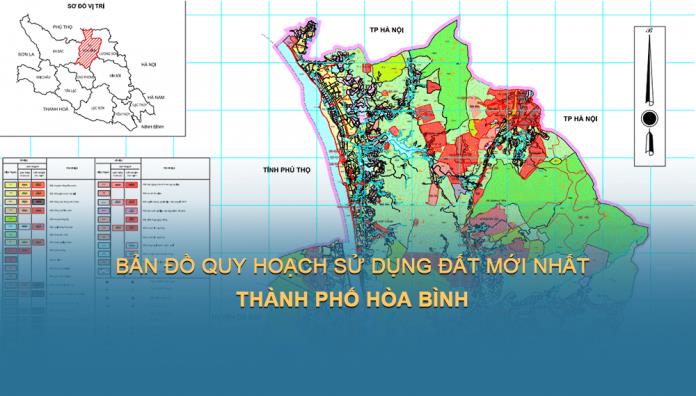 Bản đồ quy hoạch sử dụng đất Thành phố Hoà Bình đến năm 2030