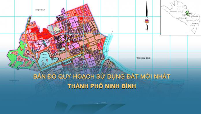 Bản đồ quy hoạch sử dụng đất Thành phố Ninh Bình đến năm 2030