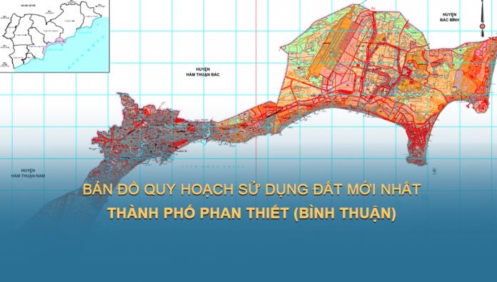 Bản đồ quy hoạch sử dụng đất Thành phố Phan Thiết đến năm 2040