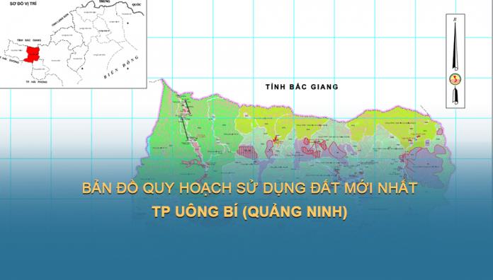 Bản đồ quy hoạch sử dụng đất Thành phố Uông Bí mới nhất đến 2030