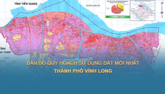 Bản đồ quy hoạch sử dụng đất Thành phố Vĩnh Long đến năm 2030