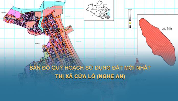 Bản đồ quy hoạch sử dụng đất Thị xã Cửa Lò, tỉnh Nghệ An đến năm 2030