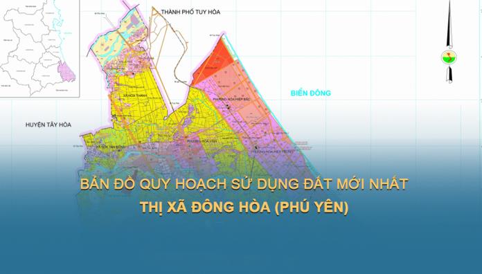 Bản đồ quy hoạch sử dụng đất Thị xã Đông Hoà (Phú Yên) mới nhất