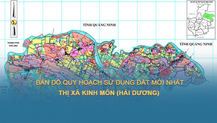 Bản đồ quy hoạch sử dụng đất Thị xã Kim Môn, tỉnh Hải Dương đến năm 2030