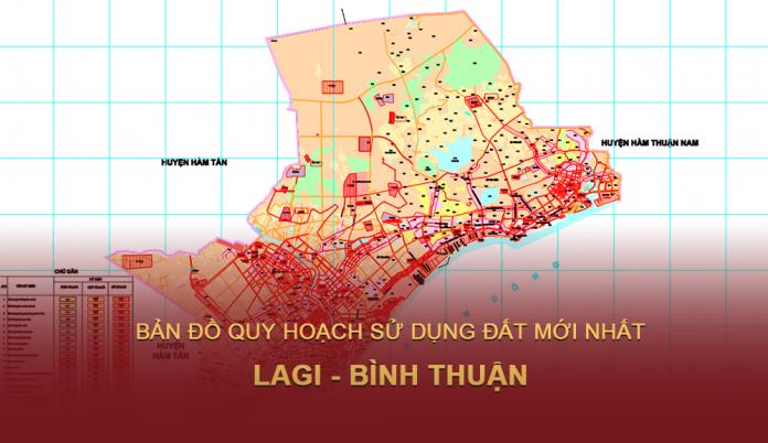 Bản đồ quy hoạch sử dụng đất Thị xã La Gi (Bình Thuận) đến năm 2030