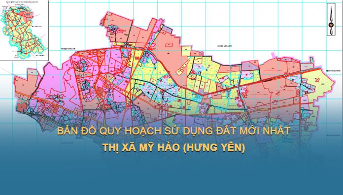 Bản đồ quy hoạch sử dụng đất Thị xã Mỹ Hào đến năm 2030