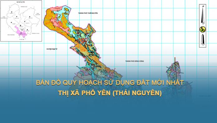 Bản đồ quy hoạch sử dụng đất Thị xã Phố Yên đến năm 2030