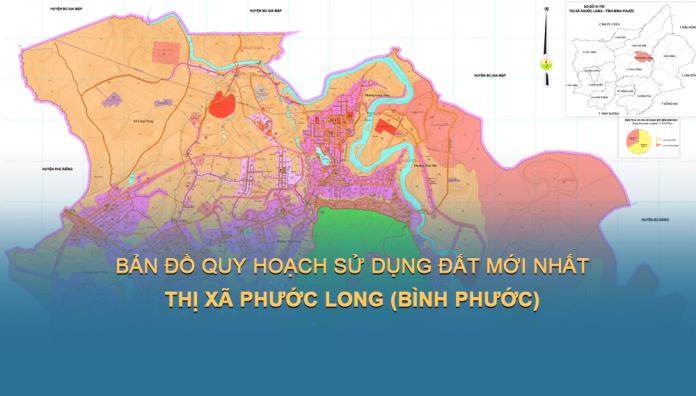 Bản đồ quy hoạch sử dụng đất Thị xã Phước Long, tỉnh Bình Phước đến năm 2030