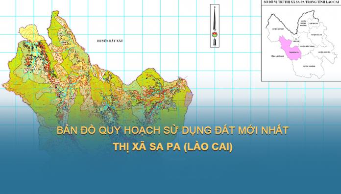 Bản đồ quy hoạch sử dụng đất Thị xã Sa Pa đến năm 2030