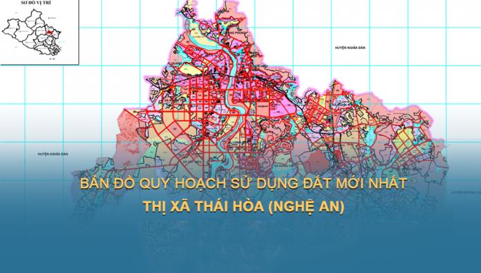 Bản đồ quy hoạch sử dụng đất Thị xã Thái Hòa đến năm 2030