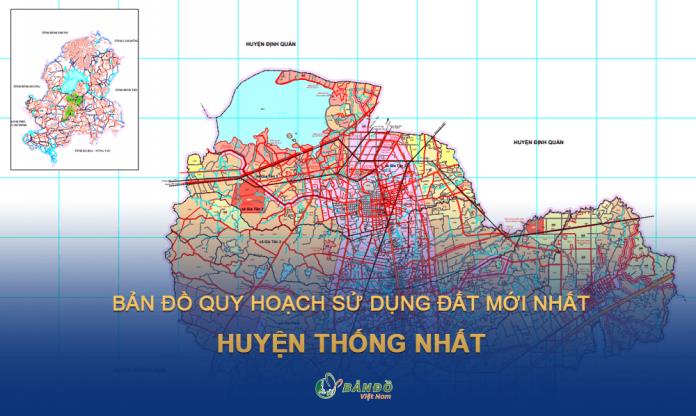 Bản đồ quy hoạch sử dụng đất huyện Thống Nhất đến năm 2030