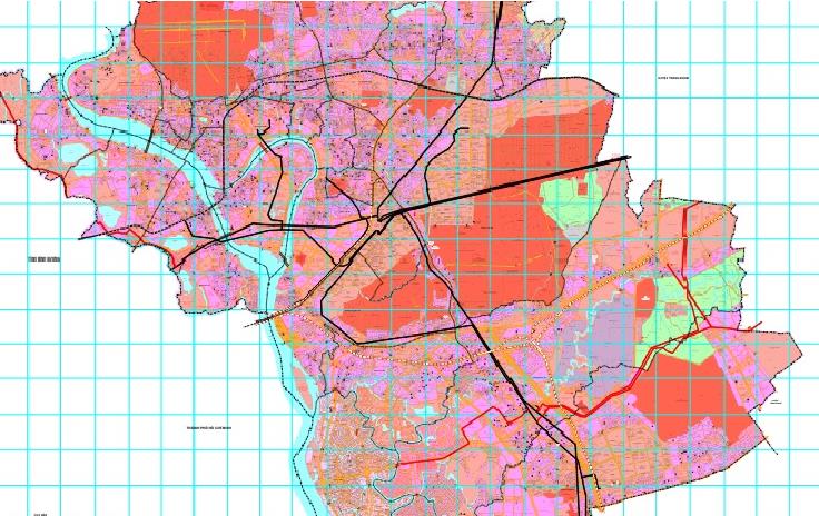 Bản đồ quy hoạch Thành phố Biên Hòa tại Đồng Nai đến năm 2030