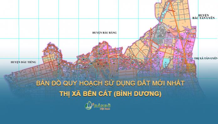 Bản đồ quy hoạch sử dụng đất Thị xã Bến Cát đến năm 2030