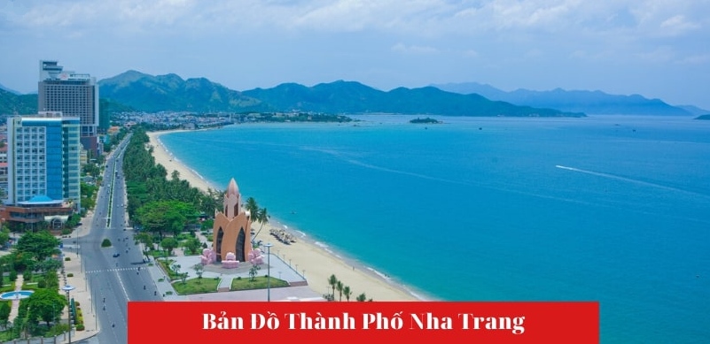 Bản đồ hành chính TP Nha Trang khổ lớn mới nhất 2022