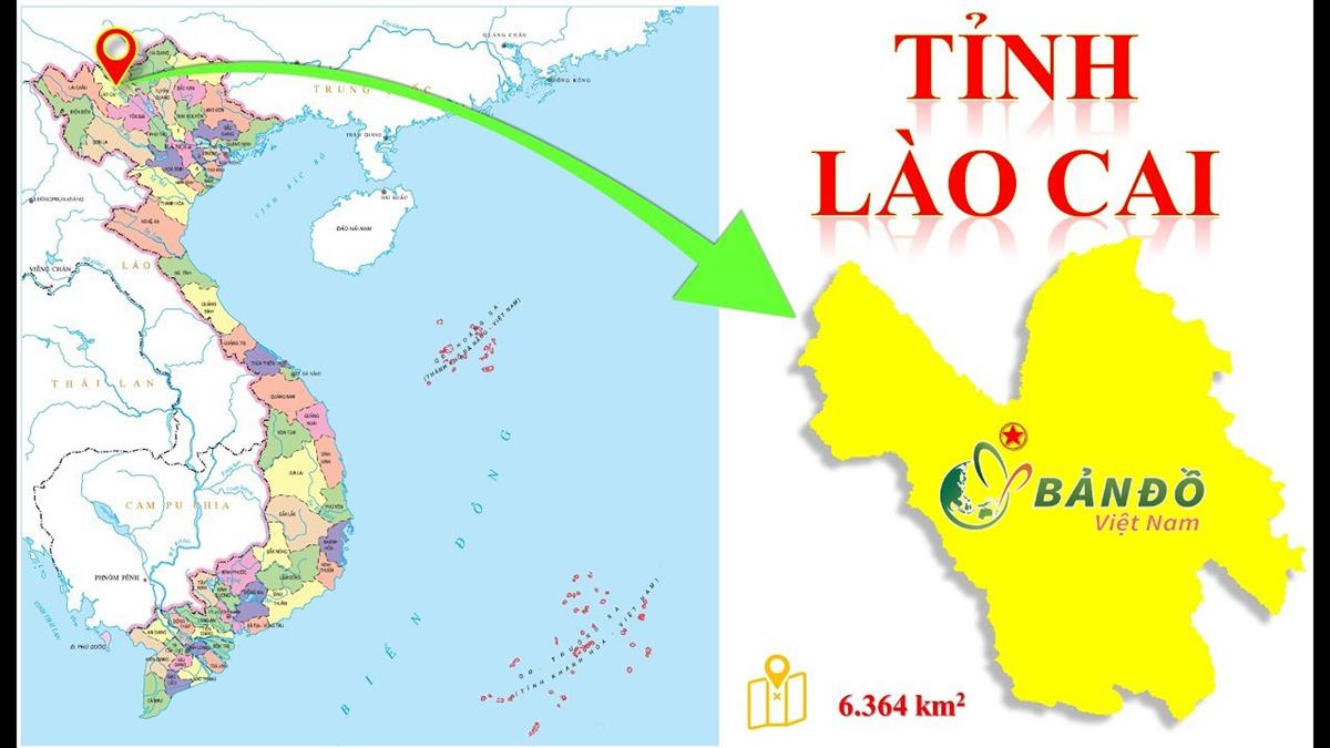 Bản đồ Hành chính tỉnh Lào Cai khổ lớn phóng to mới 2022