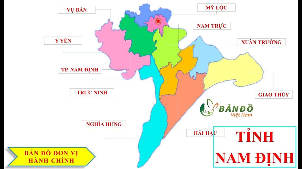 Bản đồ Hành chính tỉnh Nam Định khổ lớn phóng to 2022 giúp chúng ta dễ dàng định vị các tỉnh thành Việt Nam trên bản đồ. Đây là cách để tiếp cận thông tin địa lý và hành chính của đất nước, giúp chúng ta tiếp cận thông tin một cách nhanh chóng và thuận tiện.