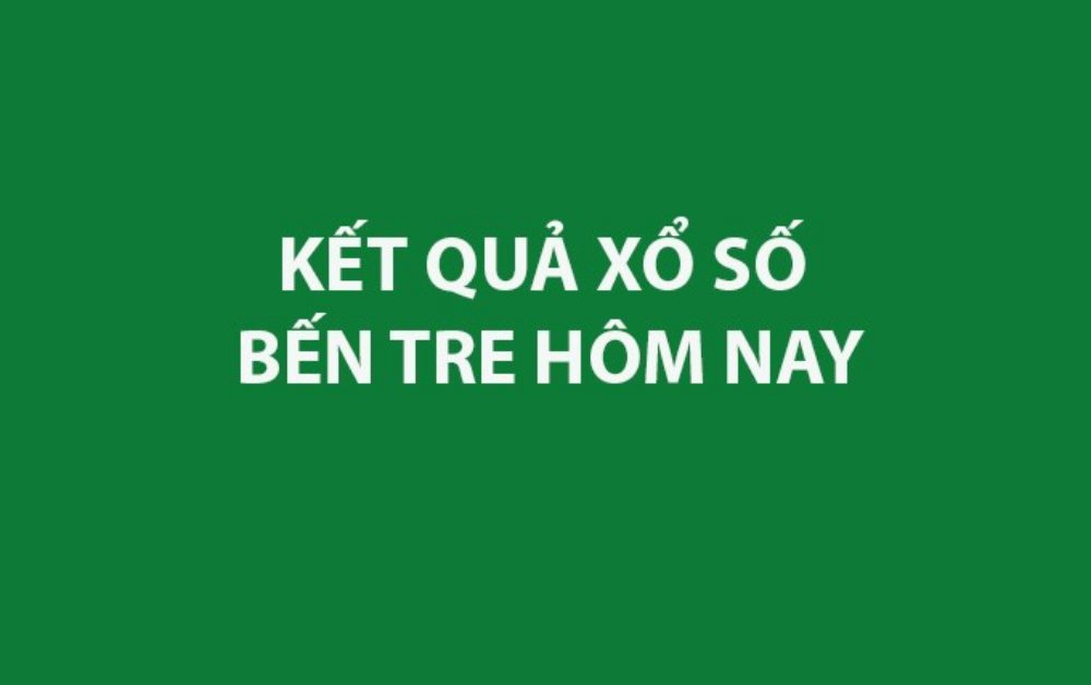 Kết quả xổ số Bến Tre hôm nay ngày 31/12/2024 - XSBT 31/12